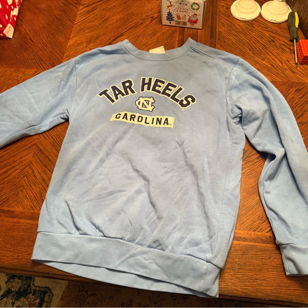 Champion Carolina Blue crew neck sweatshirt